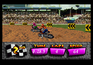Motocross Championship screenshot 5 for Mega Drive 32X